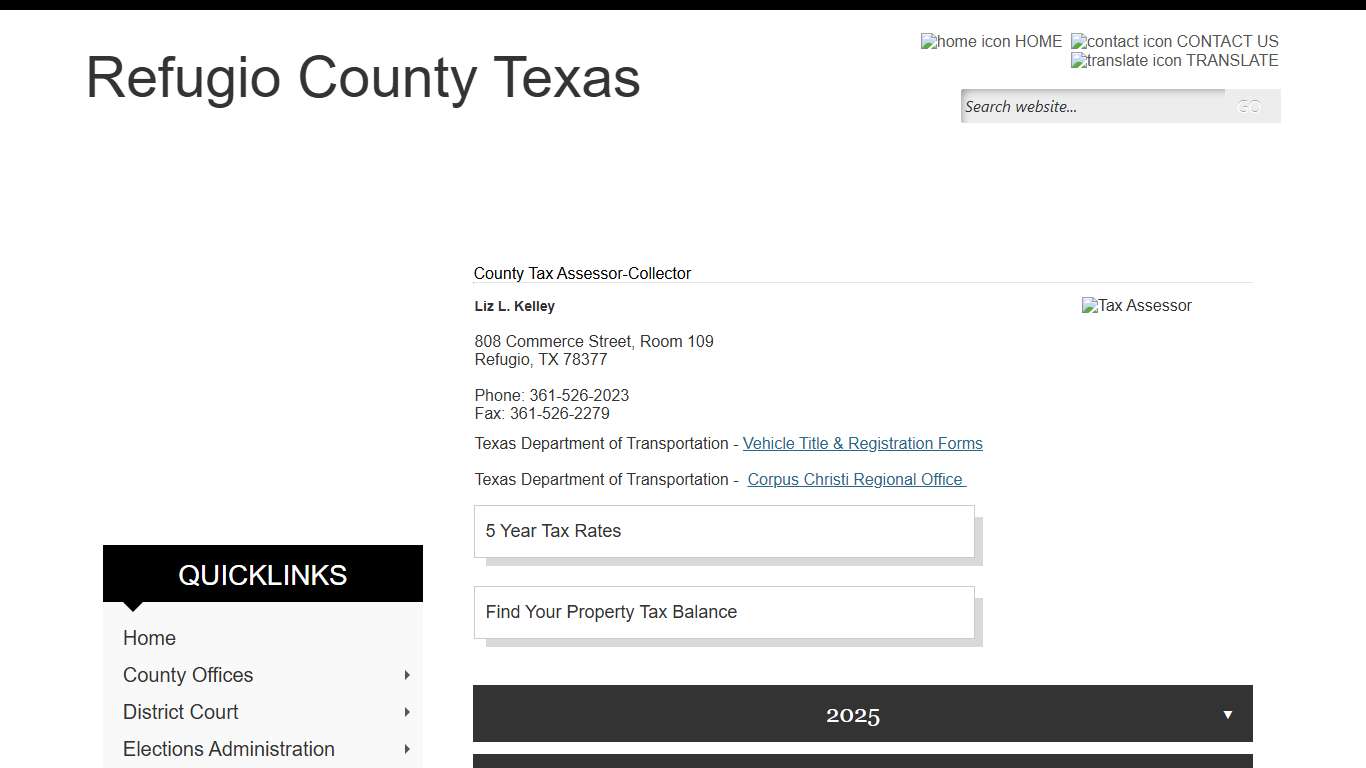Refugio County, Texas