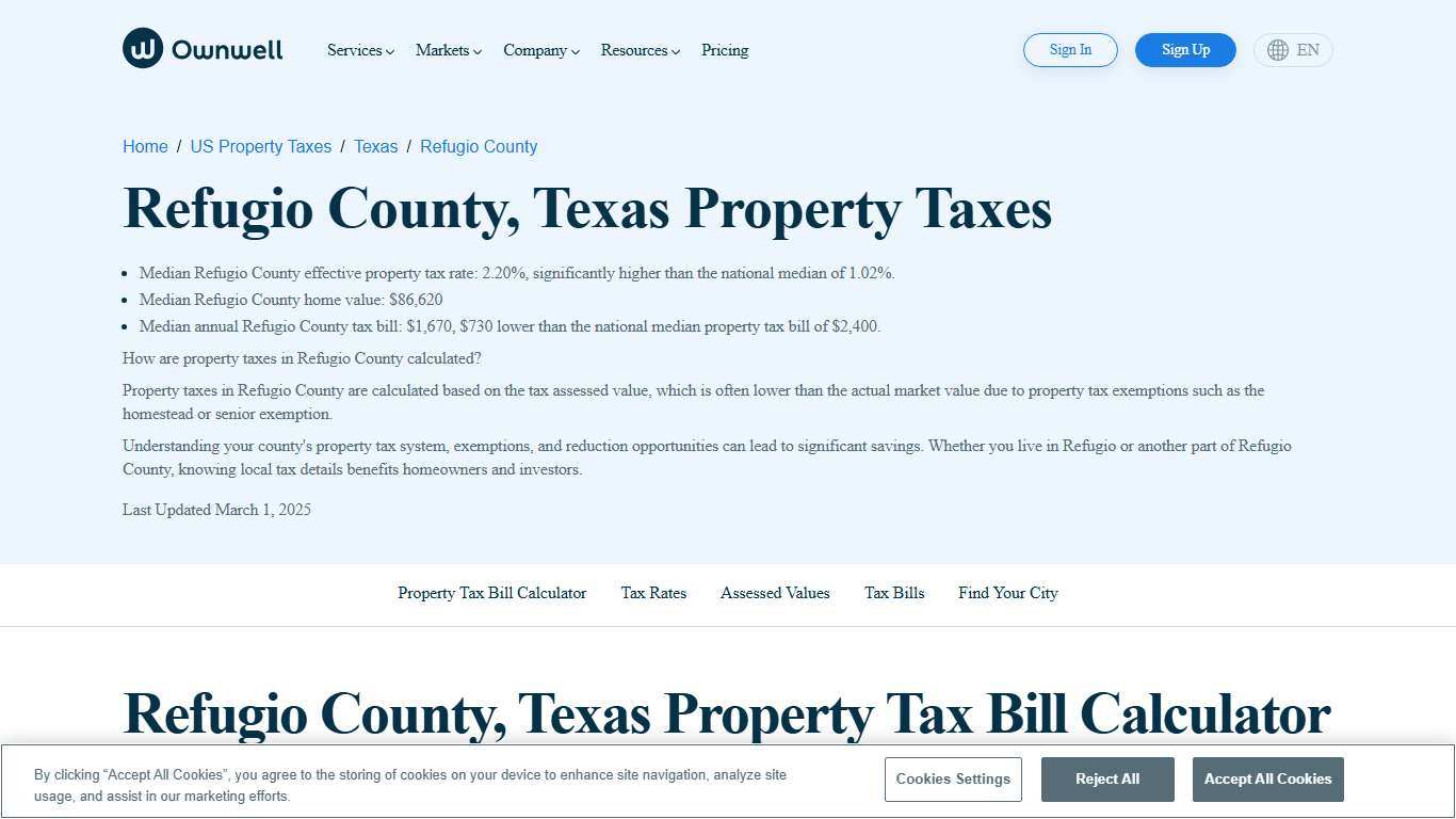 Refugio County, Texas Property Taxes - Ownwell